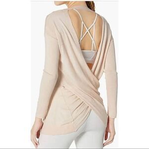 Vimmia  Shavasana Reversible Blush Womens Sweater